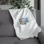 personalised photo throw blanket