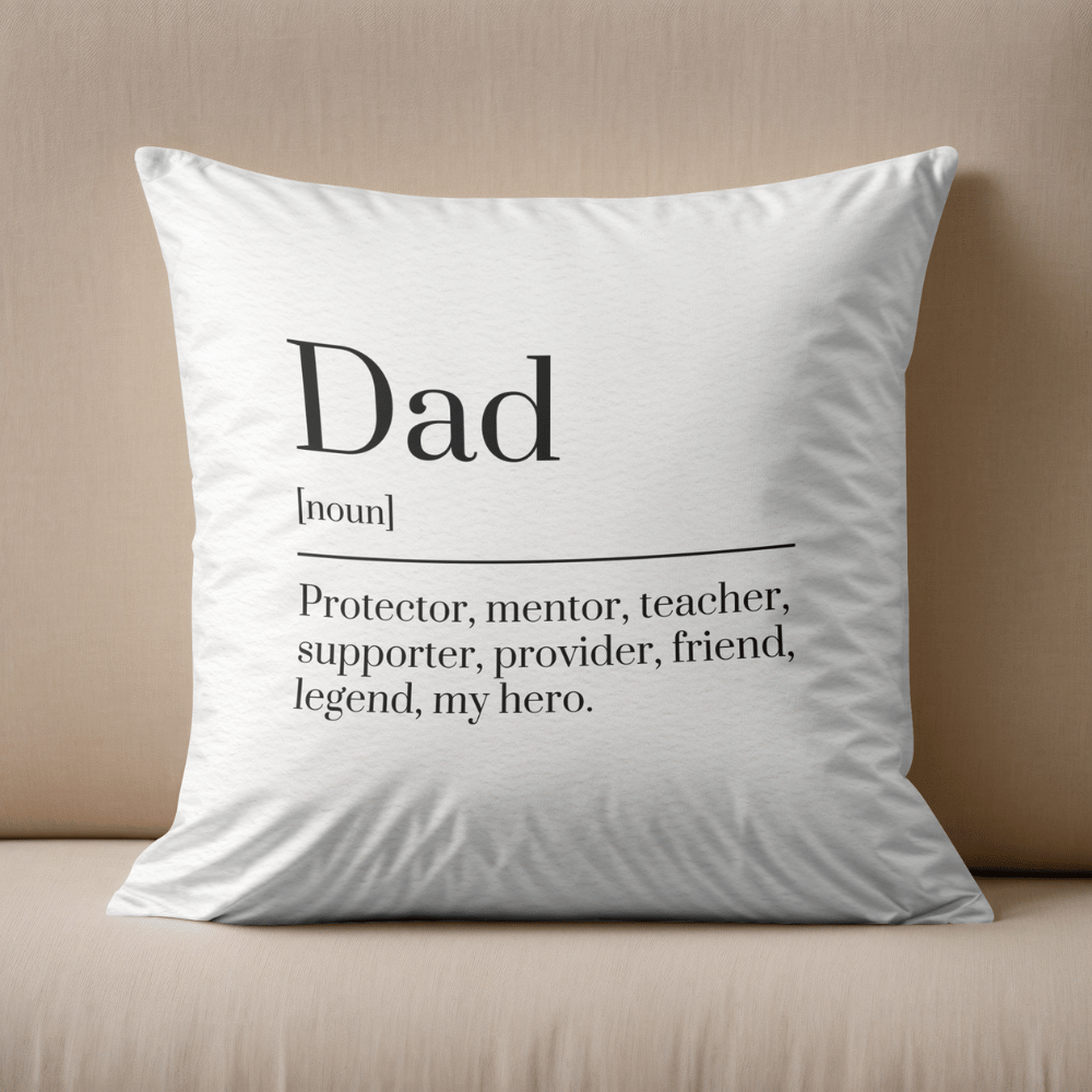 personalised text cushion dictionary definition personalised text style