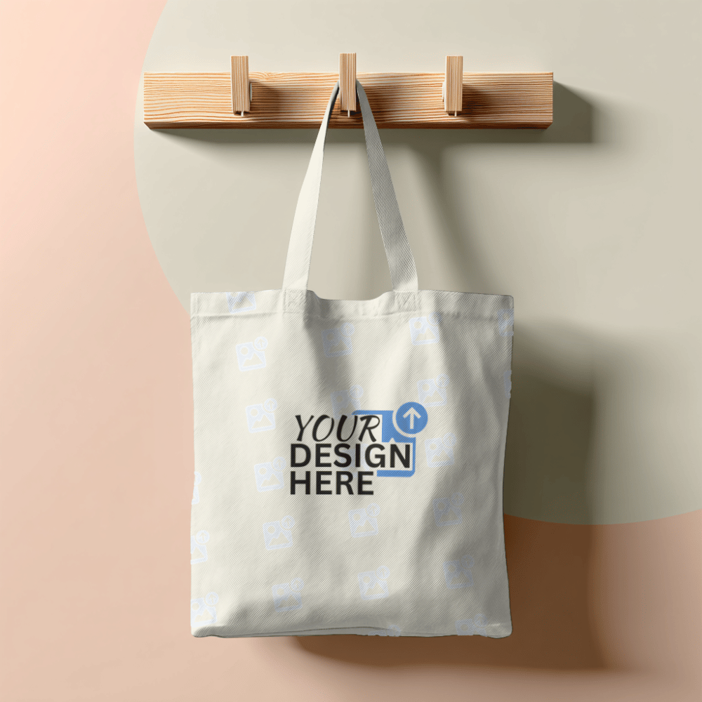 personalised custom canvas tote bag printing
