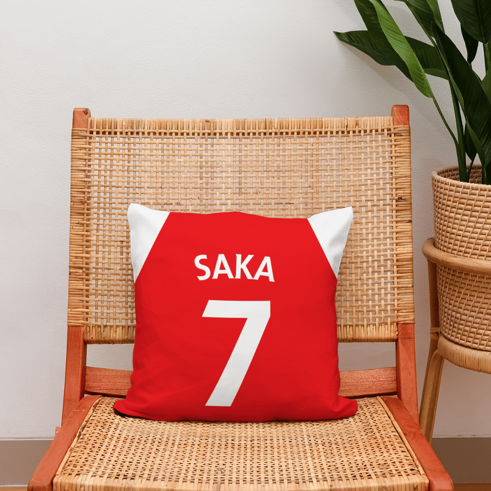 Unofficial 24/25 Arsenal Shirt Cushion Add Name & Number