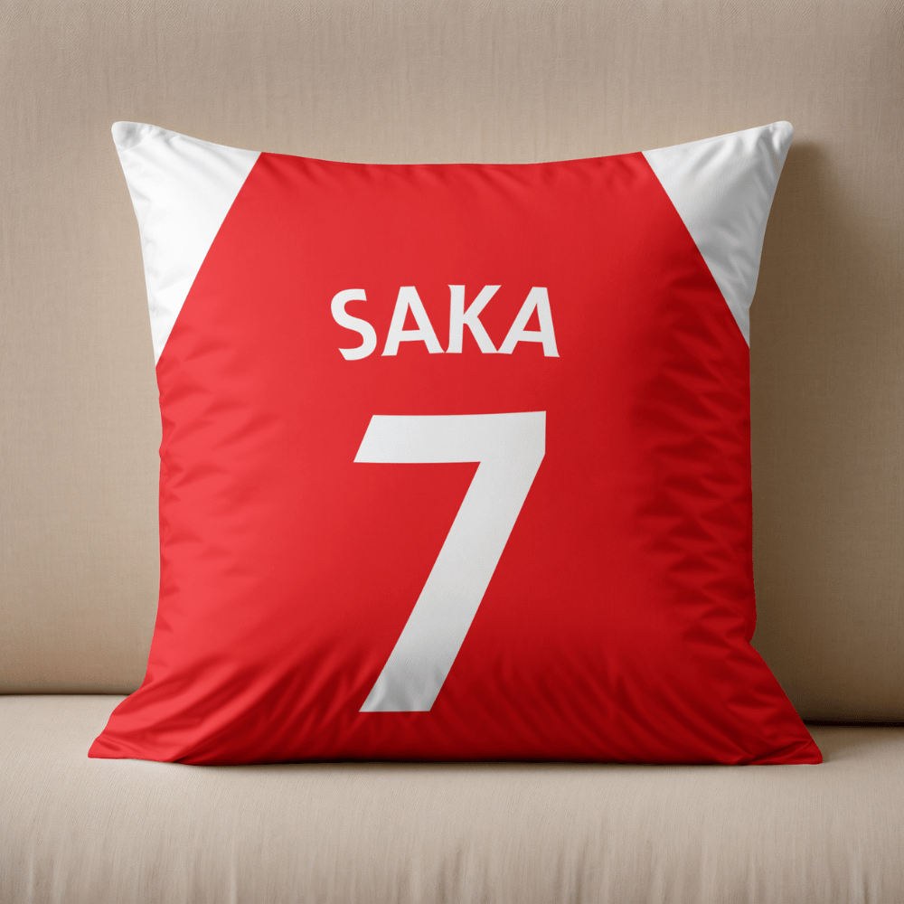 Unofficial 24/25 Arsenal Shirt Cushion Add Name & Number