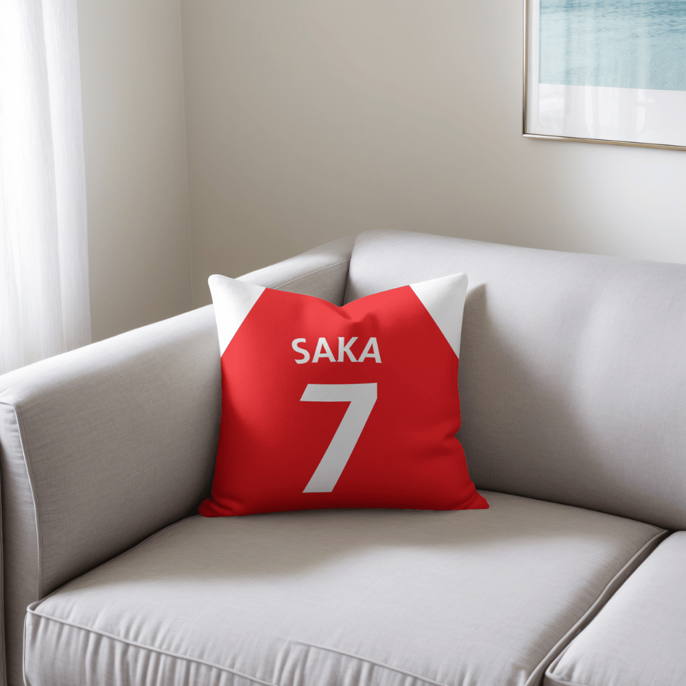 Unofficial 24/25 Arsenal Shirt Cushion Add Name & Number