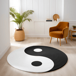yin and yang rug