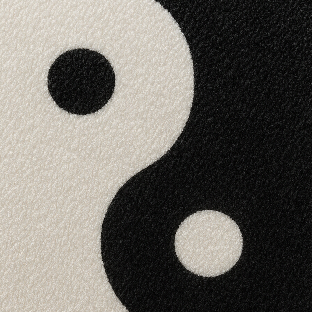 yin and yang rug