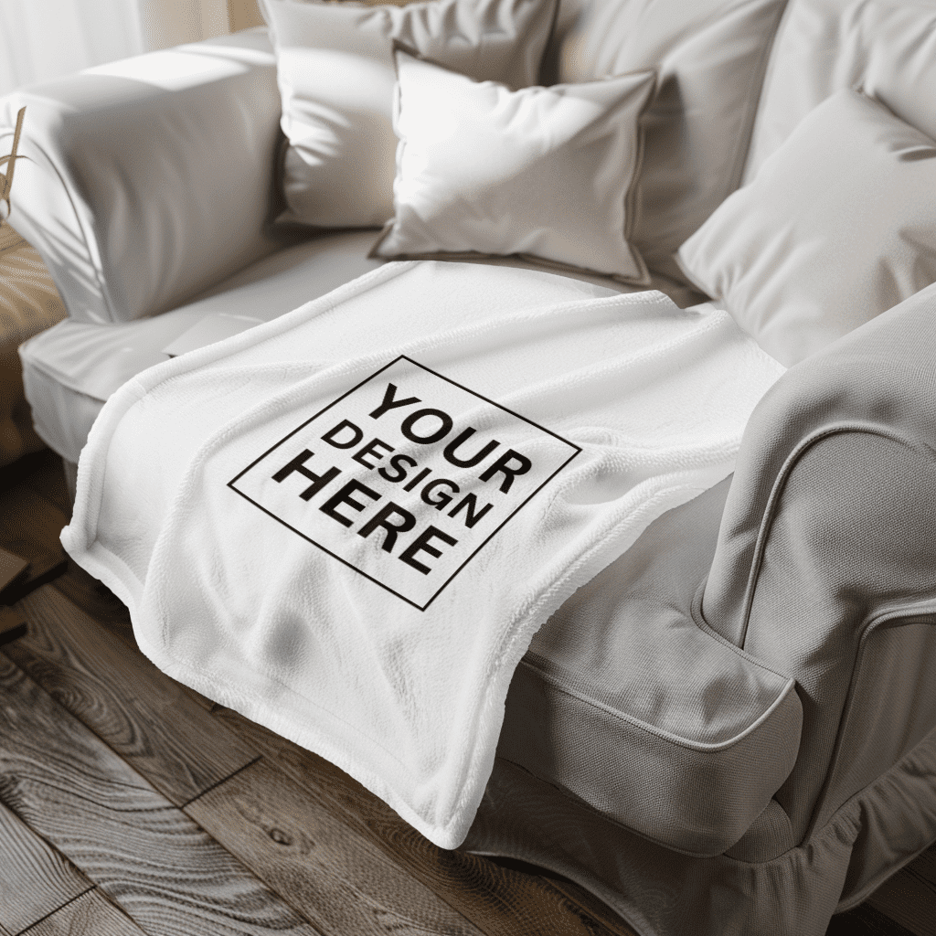 Personalised throw rug hotsell