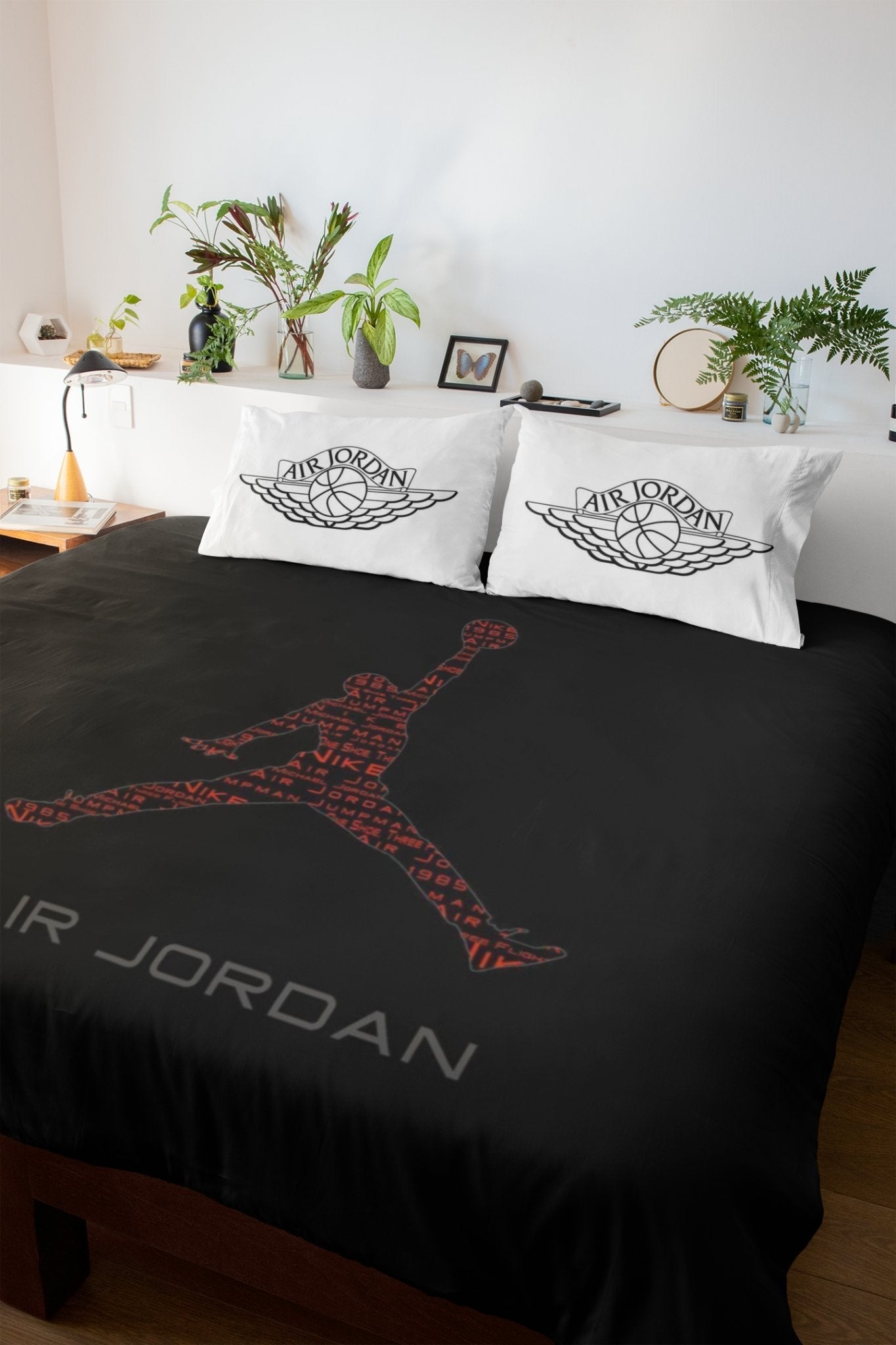 Air Jordan Bed Sheets Set, Luxury Bedsheets