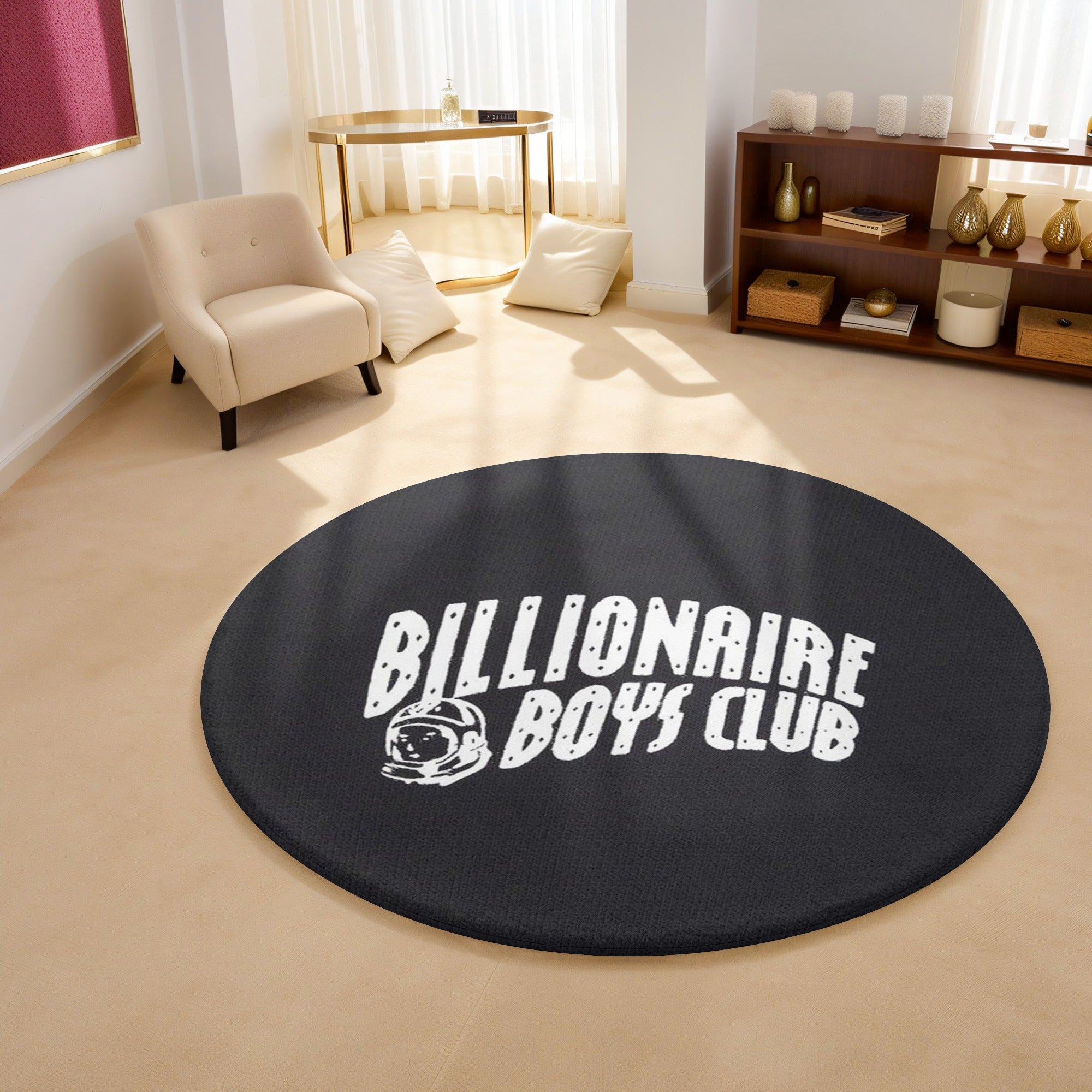 Billionaire Boys Club Circular/Round Rug/Carpet/Mat