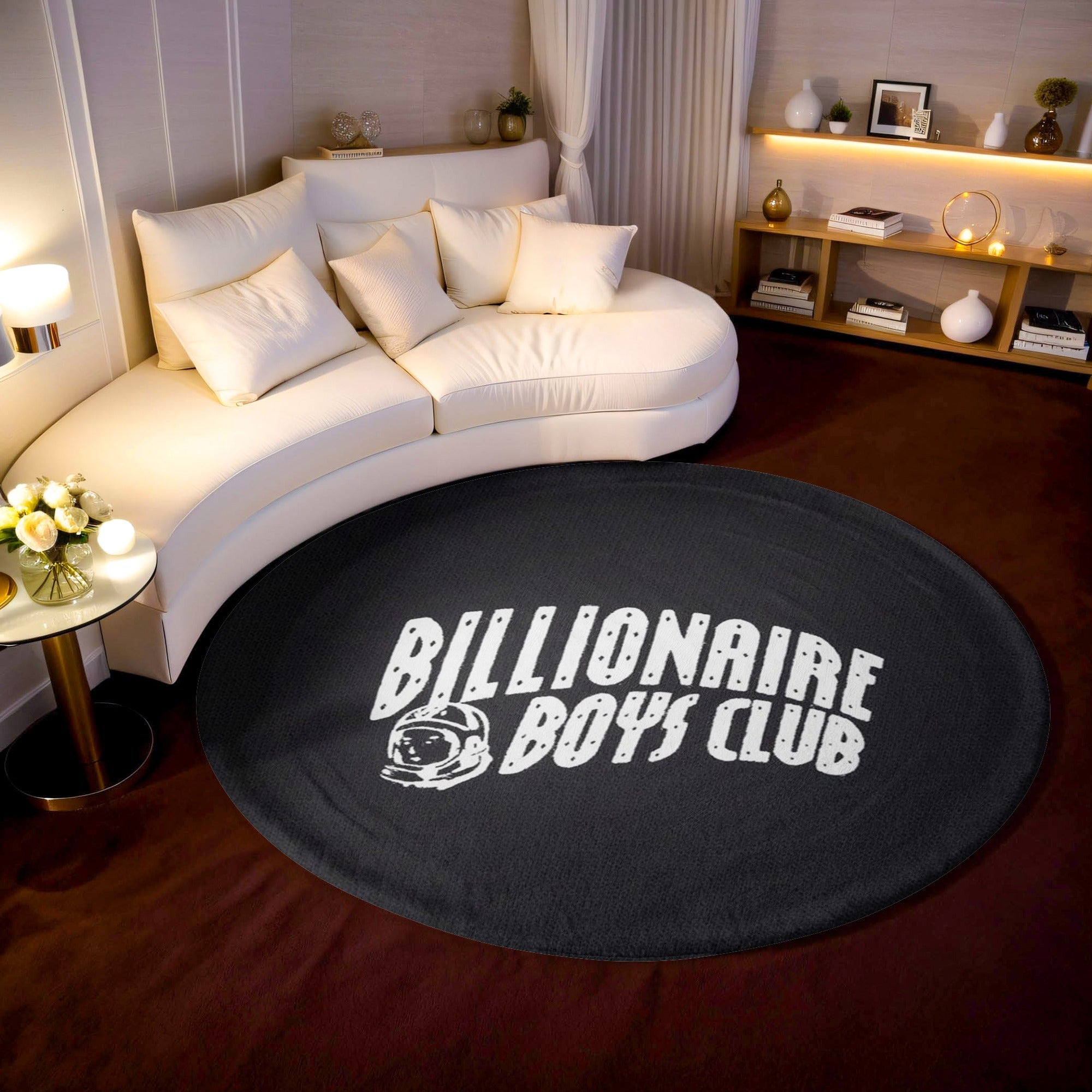 Billionaire Boys Club Circular/Round Rug/Carpet/Mat