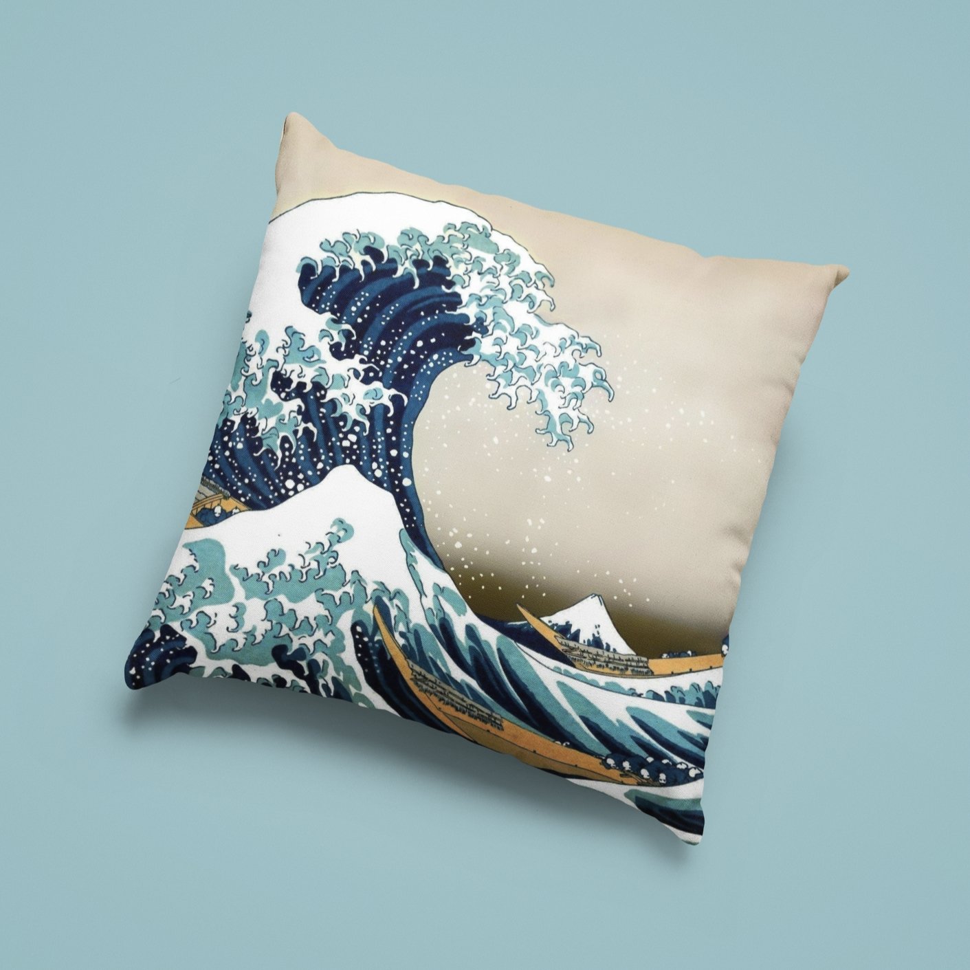 the great wave of kanagawa accessories pillow cushion online
