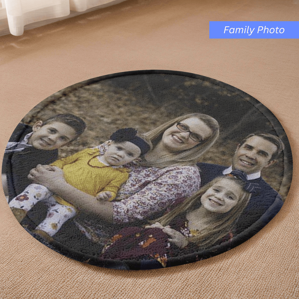 Personalised Round Rug