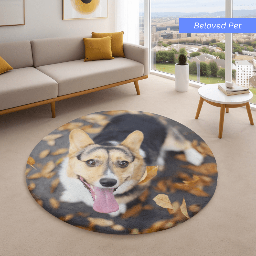 Personalised Round Rug