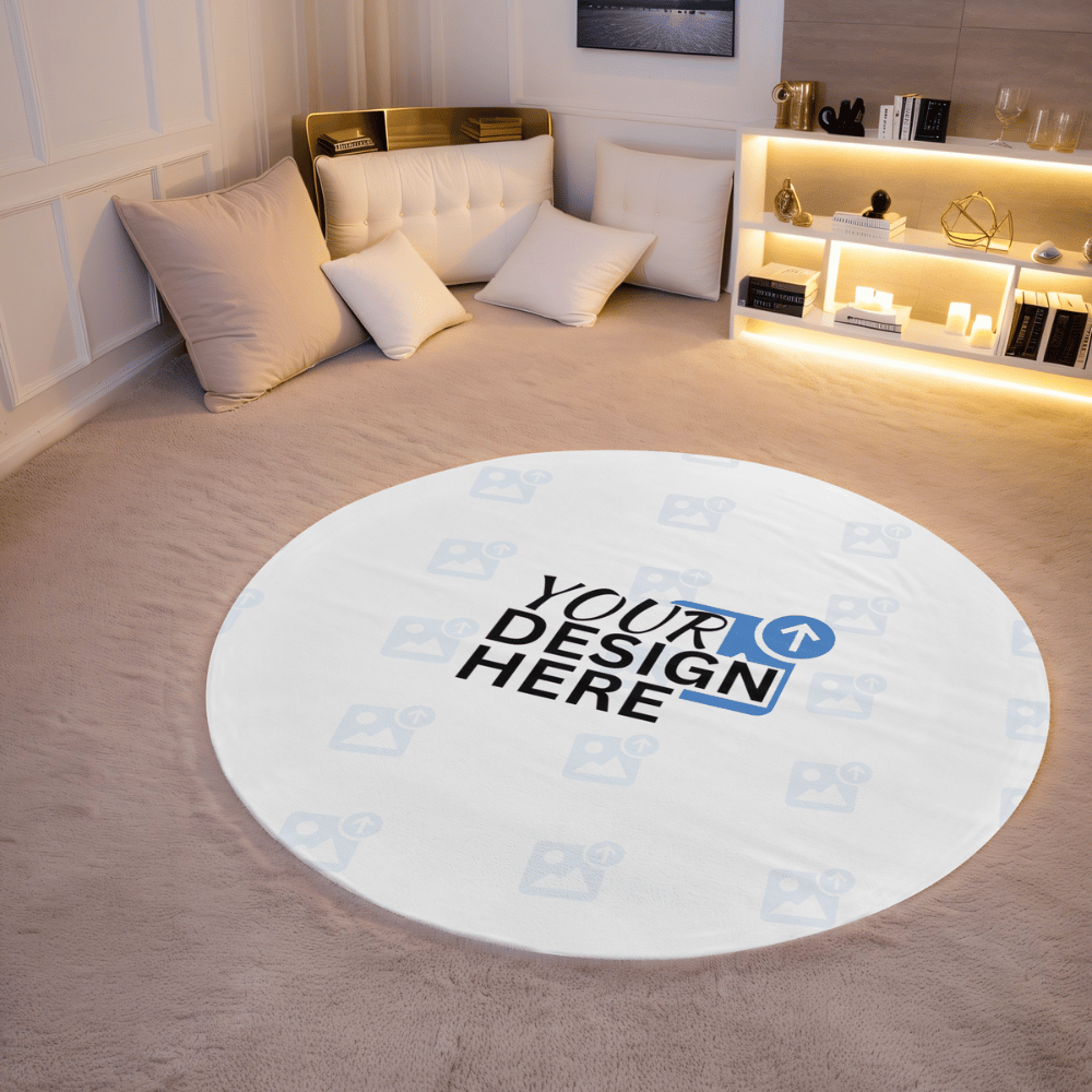 Custom Round Rug UK | Upload Your Design | Up To 30% Off – Rugs R Us