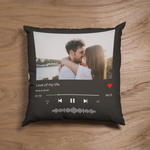 personalised photo cushion