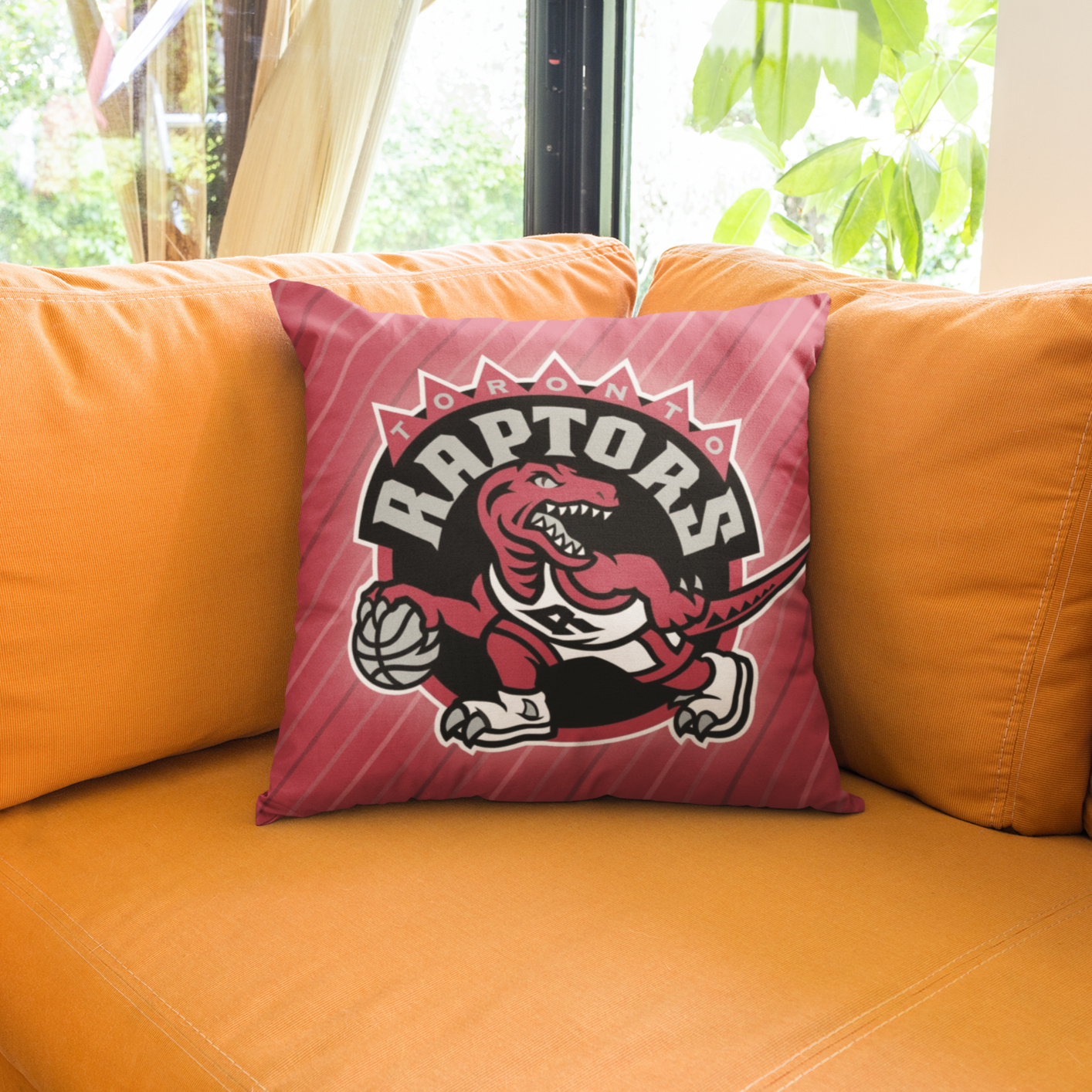 toronto raptors cushion