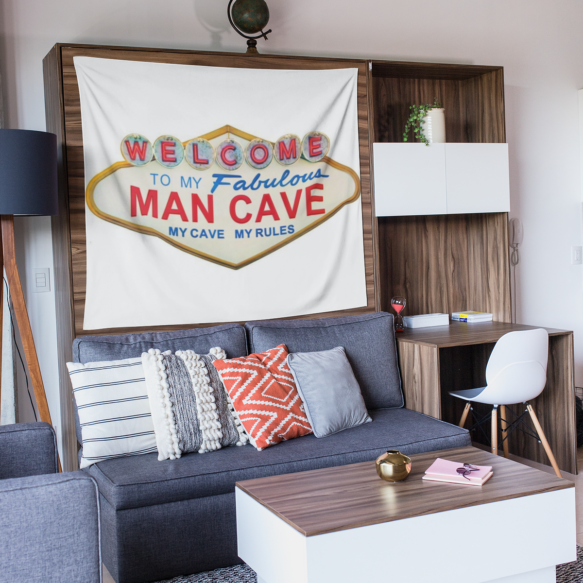 Mancave Entrance Tapestry