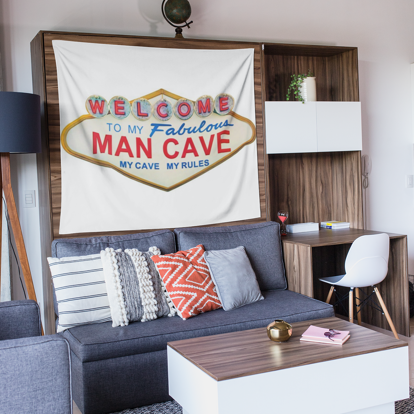 Mancave Entrance Tapestry