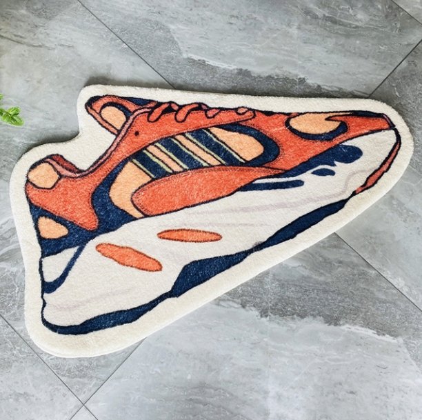 adidas yeezy sneaker rug