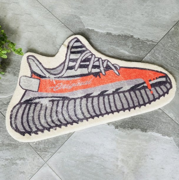 adidas yeezy sneaker rug