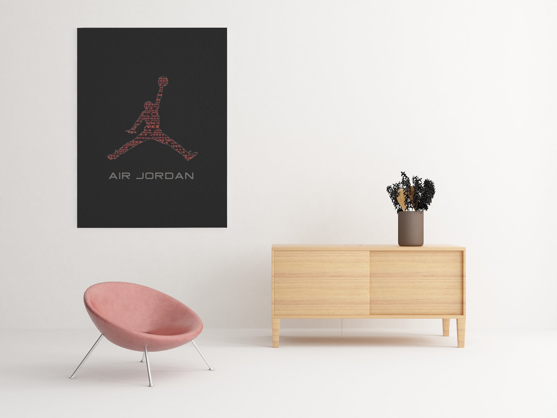 Nike Air Jordan Canvas Poster