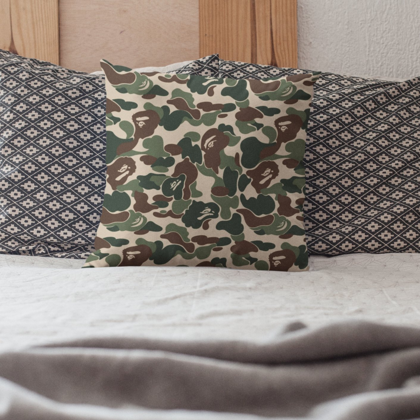 Bape Cushion Cover | Luxury Modern Cushions | Rugs R Us