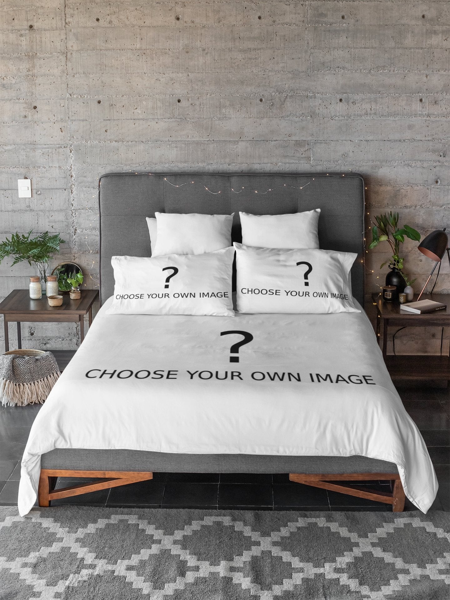 Customizable Bed Sheet Set