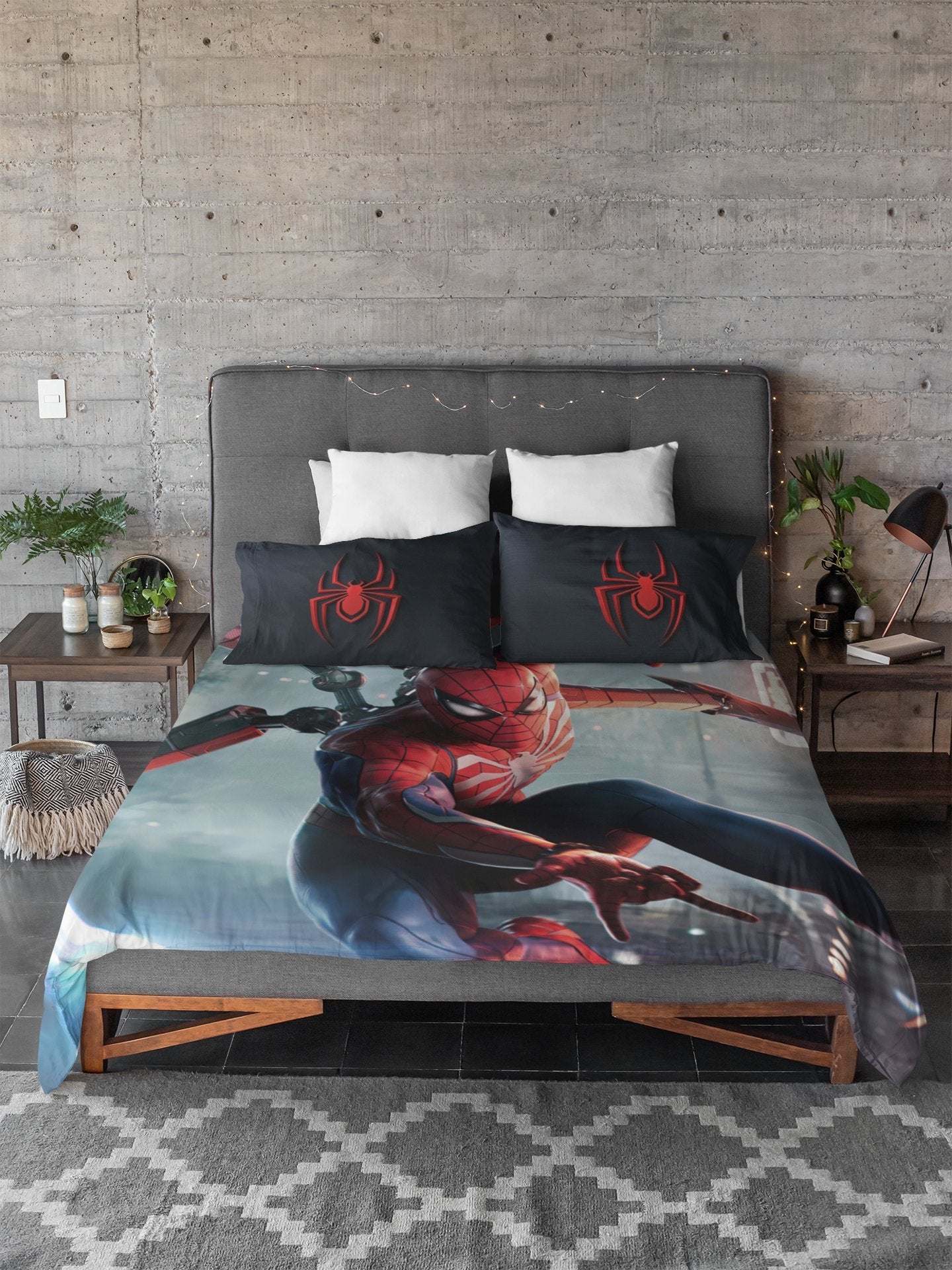 Marvel Bed Sheet Sets Featuring Spiderman