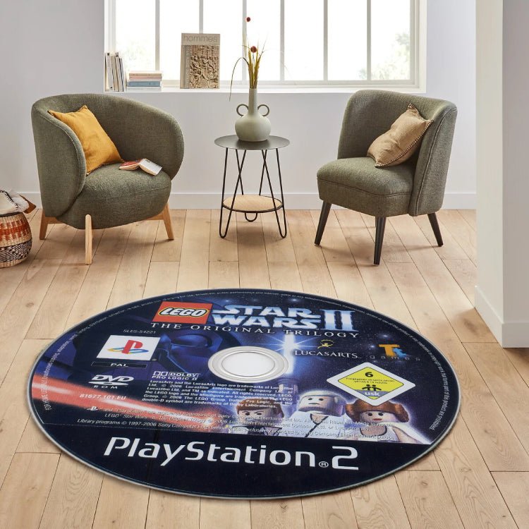 Star Wars Lego II Circular/Round CD Rug/Carpet/Mat