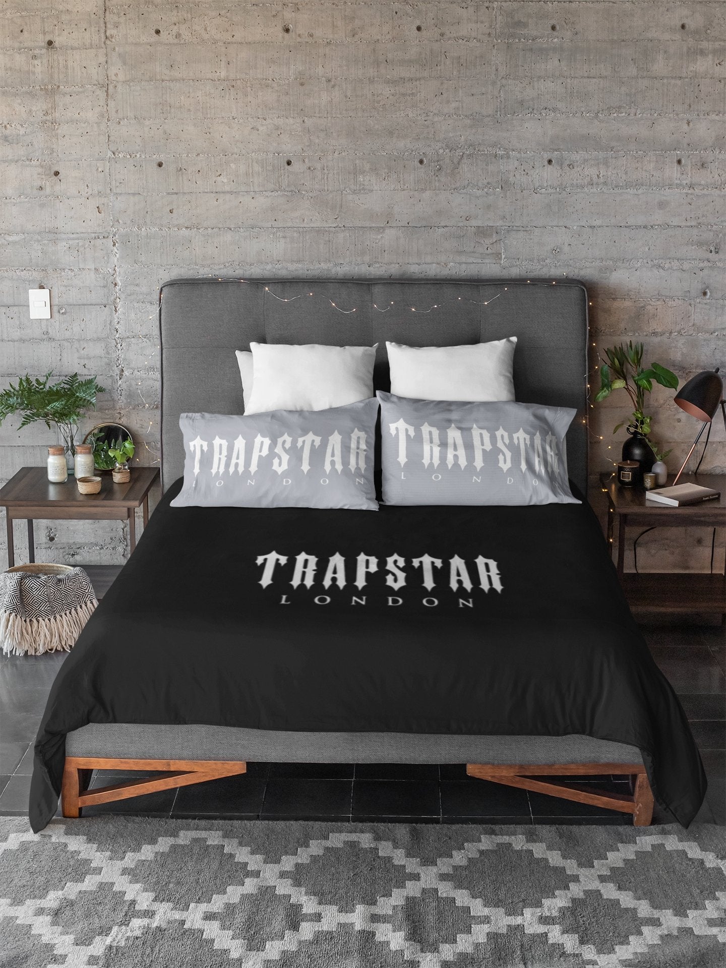 Trapstar Logo Duvet and Pillow Covers
