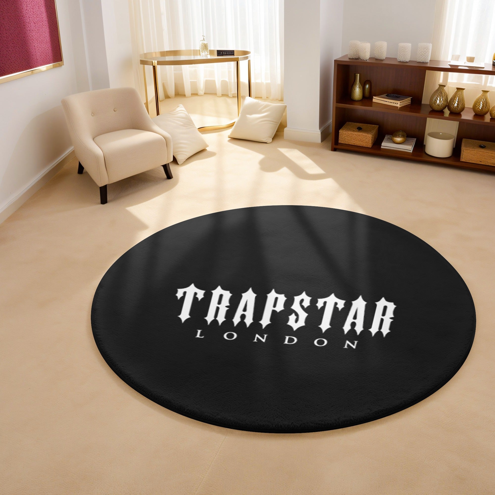 Trapstar Circular/Round Rug/Carpet/Mat