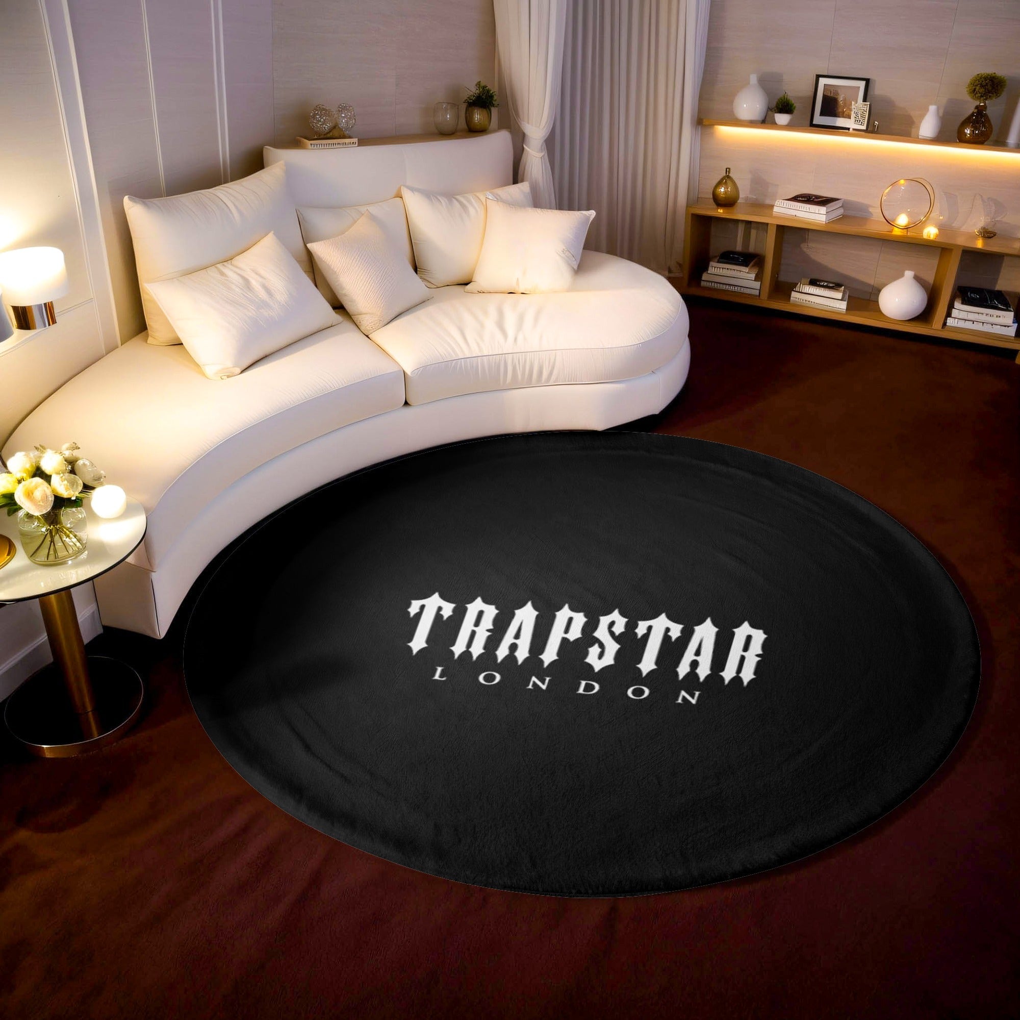 Trapstar Circular/Round Rug/Carpet/Mat
